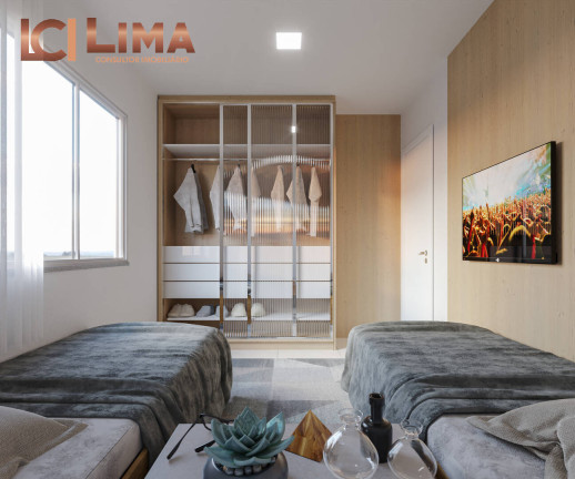 Imagem Apartamento com 2 Quartos à Venda, 45 m² em Centro - Eusébio Imagem Apartamento com 2 Quartos à Venda, 45 m² em Centro - Eusébio