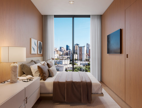 Imagem Apartamento com 1 Quarto à Venda, 53 m² em Batel - Curitiba