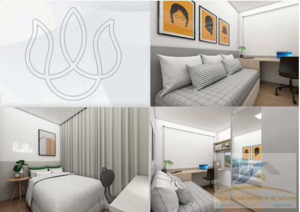 Imagem Apartamento com 3 Quartos à Venda, 79 m² em São Cristóvão - São José Dos Pinhais