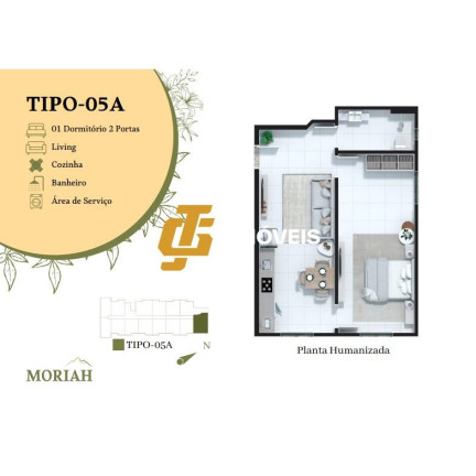 Imagem Apartamento com 1 Quarto à Venda, 35 m² em Cedros - Camboriú Imagem Apartamento com 1 Quarto à Venda, 35 m² em Cedros - Camboriú