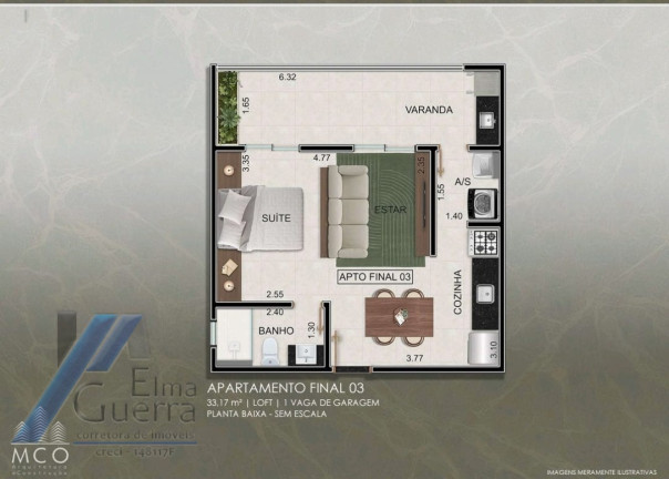 Imagem Apartamento com 2 Quartos à Venda, 63 m² em Centro - Ubatuba