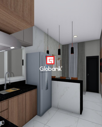 Imagem Casa com 3 Quartos à Venda, 60 m² em Residencial Monte Belo - Montes Claros