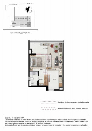 Imagem Apartamento com 1 Quarto à Venda, 44 m² em Jardins - São Paulo
