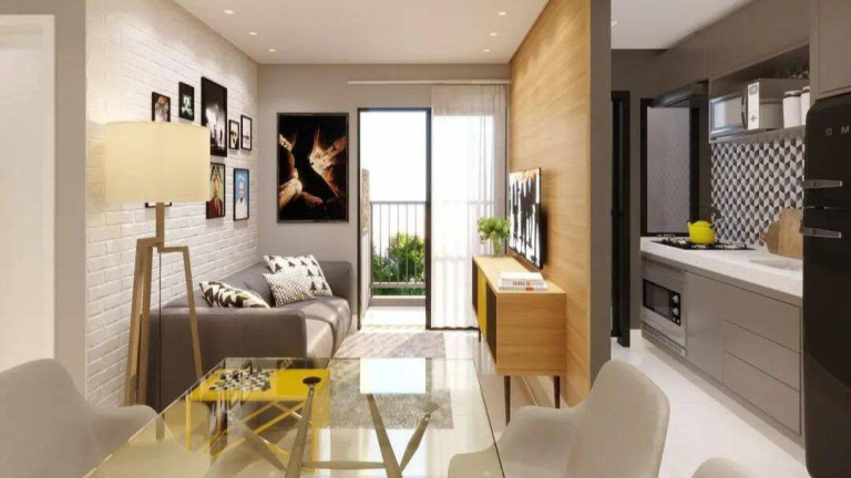 Imagem Apartamento com 2 Quartos à Venda, 48 m² em Campo Comprido - Curitiba