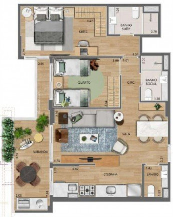 Imagem Imóvel com 2 Quartos à Venda, 80 m² em Botafogo - Rio De Janeiro