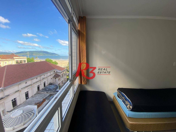Imagem Apartamento com 1 Quarto para Alugar, 45 m² em Gonzaga - Santos