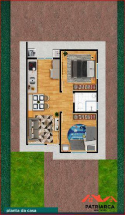 Imagem Casa de Condomínio com 2 Quartos à Venda, 42 m² em Campinas Imagem Casa de Condomínio com 2 Quartos à Venda, 42 m² em Campinas