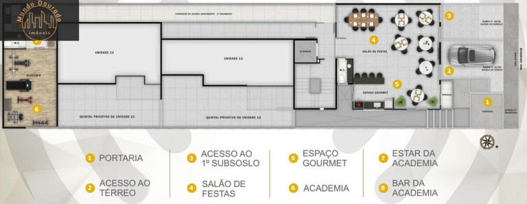Imagem Cobertura com 2 Quartos à Venda, 93 m² em Jardim - Santo André