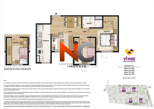 Imagem Apartamento com 2 Quartos à Venda, 42 m² em São Cristóvão - Rio De Janeiro Imagem Apartamento com 2 Quartos à Venda, 42 m² em São Cristóvão - Rio De Janeiro