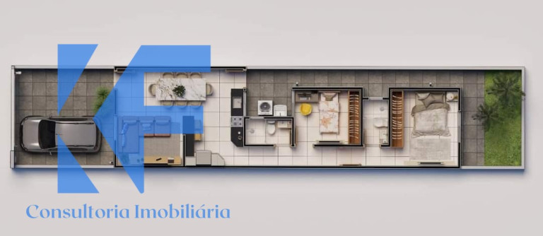 Imagem Casa com 3 Quartos à Venda, 55 m² em Jardim Do Trevo (nova Veneza) - Sumaré
