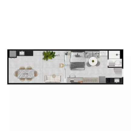 Imagem Apartamento com 1 Quarto à Venda, 37 m² em Praia De Itaparica - Vila Velha