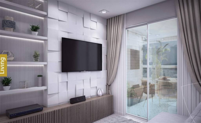 Imagem Apartamento com 2 Quartos à Venda, 82 m² em Forte - Praia Grande