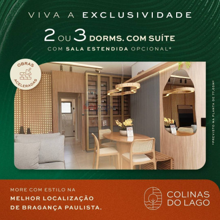 Imagem Apartamento com 3 Quartos à Venda, 77 m² em Residencial Colinas De São Francisco - Bragança Paulista Imagem Apartamento com 3 Quartos à Venda, 77 m² em Residencial Colinas De São Francisco - Bragança Paulista