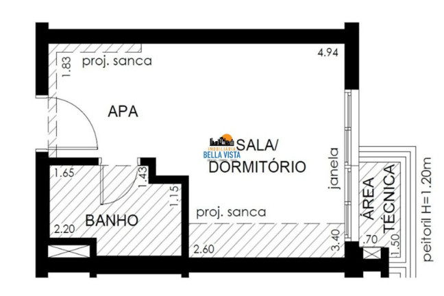 Imagem Apartamento com 1 Quarto à Venda, em Paraíso - São Paulo Imagem Apartamento com 1 Quarto à Venda, em Paraíso - São Paulo