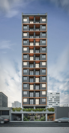 Imagem Apartamento com 1 Quarto à Venda, 27 m² em Centro - Curitiba