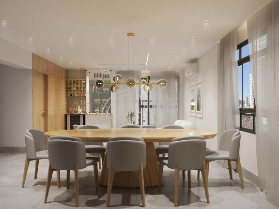 Imagem Apartamento com 4 Quartos à Venda, 210 m² em Embaré - Santos