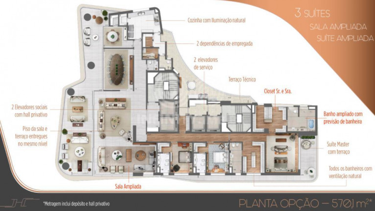 Imagem Apartamento com 4 Quartos à Venda, 570 m² em Itaim Bibi - São Paulo