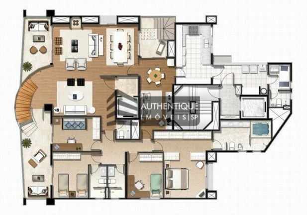 Imagem Apartamento com 3 Quartos à Venda, 162 m² em Jardim Paulista - São Paulo