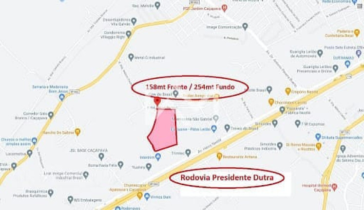 Imagem Terreno à Venda, 40.000 m² em Vila Galvão - Caçapava Imagem Terreno à Venda, 40.000 m² em Vila Galvão - Caçapava