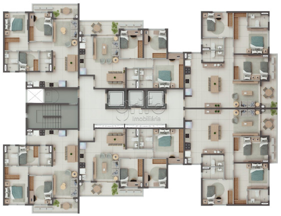 Imagem Apartamento com 3 Quartos à Venda, 94 m² em Presidente Kennedy - Fortaleza