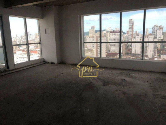 Imagem Sala Comercial à Venda, 52 m² em Gonzaga - Santos