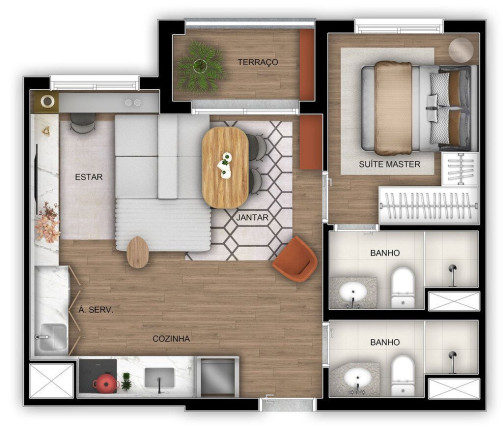 Apartamento com 3 Quartos à Venda, 56 m² em Vila Guarani (z Sul) - São Paulo