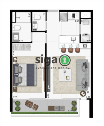 Imagem Apartamento com 1 Quarto à Venda, 57 m² em Butantã - São Paulo Imagem Apartamento com 1 Quarto à Venda, 57 m² em Butantã - São Paulo