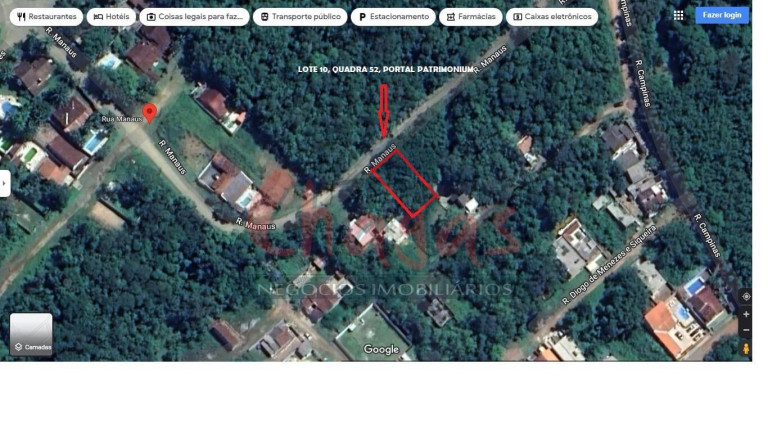 Terreno à Venda, 270 m² em Massaguaçu - Caraguatatuba