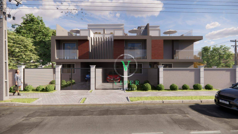 Sobrado com 3 Quartos à Venda, 147 m² em Cidade Industrial - Curitiba