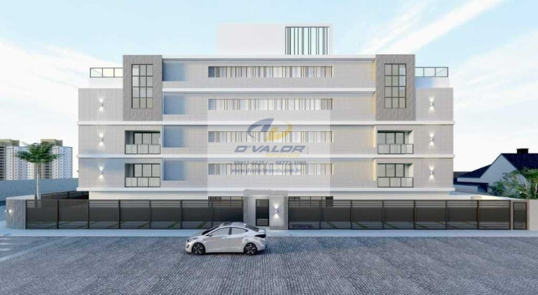 Apartamento com 2 Quartos à Venda, 58 m² em Altiplano Cabo Branco - João Pessoa
