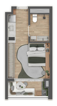Imagem Imóvel com 1 Quarto à Venda, 26 m² em Butantã - São Paulo Imagem Imóvel com 1 Quarto à Venda, 26 m² em Butantã - São Paulo