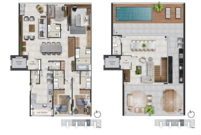 Imagem Apartamento com 3 Quartos à Venda, 200 m² em Sudoeste - Brasilia