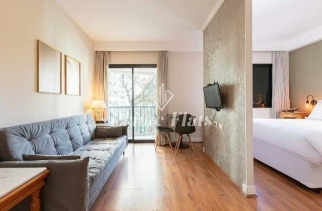 Imagem Apartamento com 1 Quarto para Alugar, 30 m² em Indianópolis - São Paulo Imagem Apartamento com 1 Quarto para Alugar, 30 m² em Indianópolis - São Paulo
