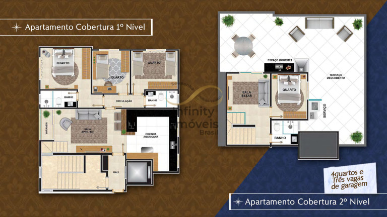 Imagem Cobertura com 3 Quartos à Venda, 172 m² em Monsenhor Messias - Belo Horizonte
