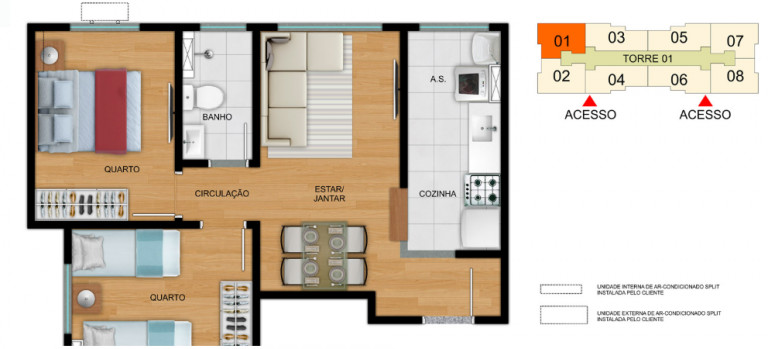 Imagem Apartamento com 2 Quartos à Venda, 43 m² em Itaquera - São Paulo Imagem Apartamento com 2 Quartos à Venda, 43 m² em Itaquera - São Paulo