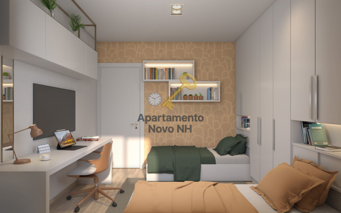 Imagem Apartamento com 2 Quartos à Venda, 58 m² em Primavera - Novo Hamburgo Imagem Apartamento com 2 Quartos à Venda, 58 m² em Primavera - Novo Hamburgo