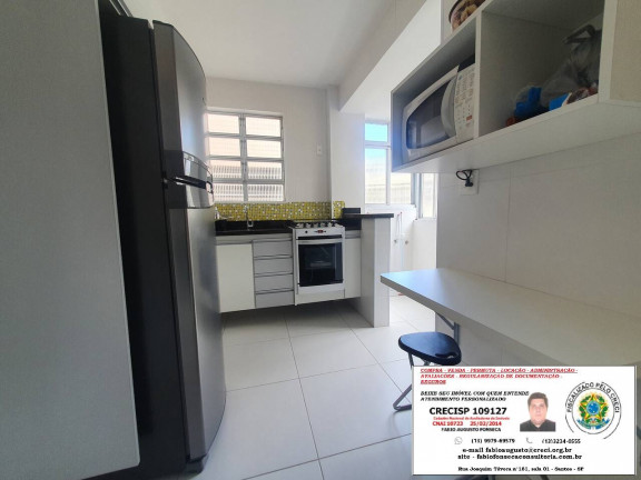 Imagem Apartamento com 2 Quartos à Venda, 75 m² em Gonzaga - Santos