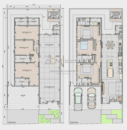 Imagem Casa com 3 Quartos à Venda, 261 m² em Reserva Central Parque - Botucatu
