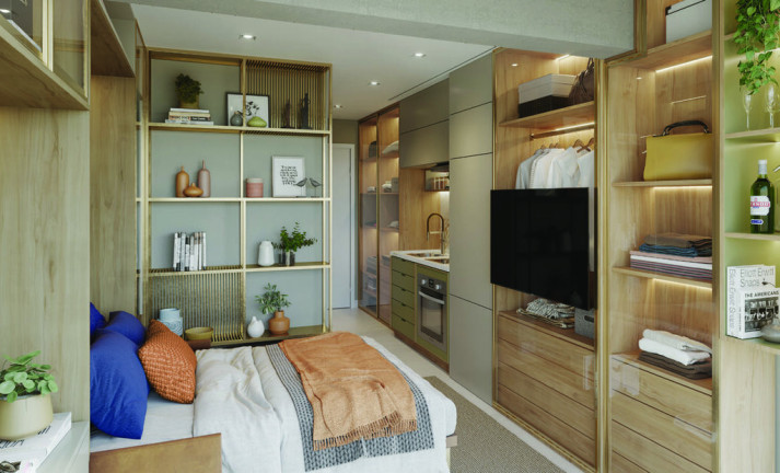 Imagem Apartamento à Venda, 33 m² em Campo Belo - São Paulo Imagem Apartamento à Venda, 33 m² em Campo Belo - São Paulo