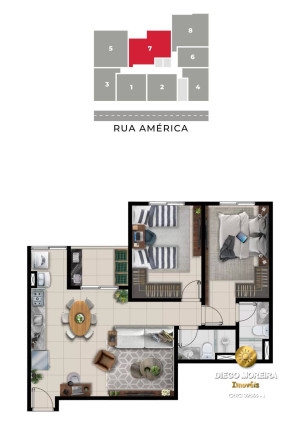 Imagem Apartamento com 2 Quartos à Venda, 69 m² em Atibaia Jardim - Atibaia Imagem Apartamento com 2 Quartos à Venda, 69 m² em Atibaia Jardim - Atibaia
