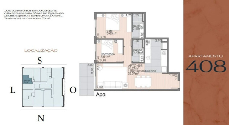 Imagem Cobertura com 2 Quartos à Venda, 76 m² em Centro - Gramado