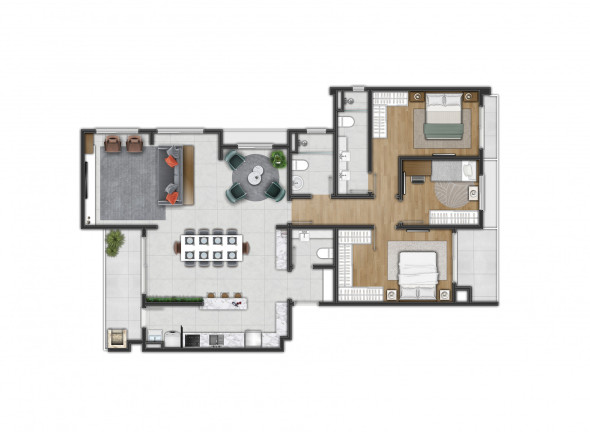 Imagem Apartamento com 2 Quartos à Venda, 67 m² em Nossa Senhora De Fátima - Taquara Imagem Apartamento com 2 Quartos à Venda, 67 m² em Nossa Senhora De Fátima - Taquara