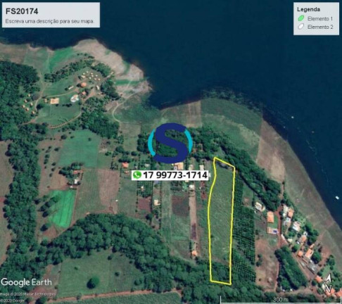 Chácara à Venda, 20.000 m² em Rural - Indiaporã