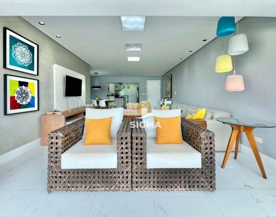 Imagem Apartamento com 3 Quartos à Venda, 135 m² em Jardim Astúrias - Guarujá Imagem Apartamento com 3 Quartos à Venda, 135 m² em Jardim Astúrias - Guarujá