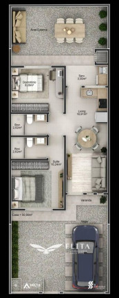 Imagem Casa com 2 Quartos à Venda, 50 m² em Vila Nova - Barra Velha Imagem Casa com 2 Quartos à Venda, 50 m² em Vila Nova - Barra Velha
