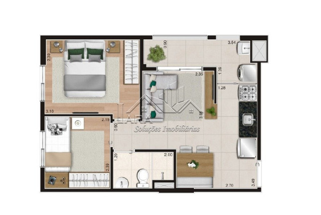 Imagem Apartamento com 2 Quartos à Venda, 38 m² em Vila Ré - São Paulo Imagem Apartamento com 2 Quartos à Venda, 38 m² em Vila Ré - São Paulo