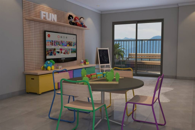 Imagem Apartamento com 2 Quartos à Venda, 72 m² em Forte - Praia Grande