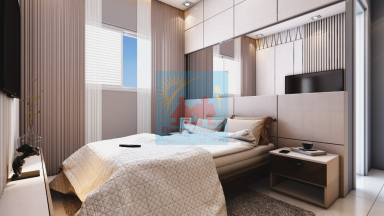 Apartamento com 2 Quartos à Venda, 60 m² em Canto Do Forte - Praia Grande
