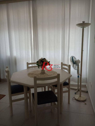 Imagem Apartamento com 1 Quarto à Venda, 45 m² em Gonzaga - Santos