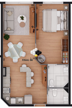 Imagem Apartamento com 1 Quarto à Venda, 48 m² em Centro - Canela Imagem Apartamento com 1 Quarto à Venda, 48 m² em Centro - Canela